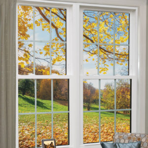 vinyl window frame - best window frame material image 