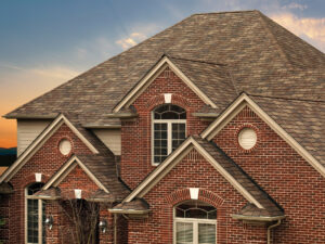 home with roof replacement in Cuyahoga Falls, Ohio