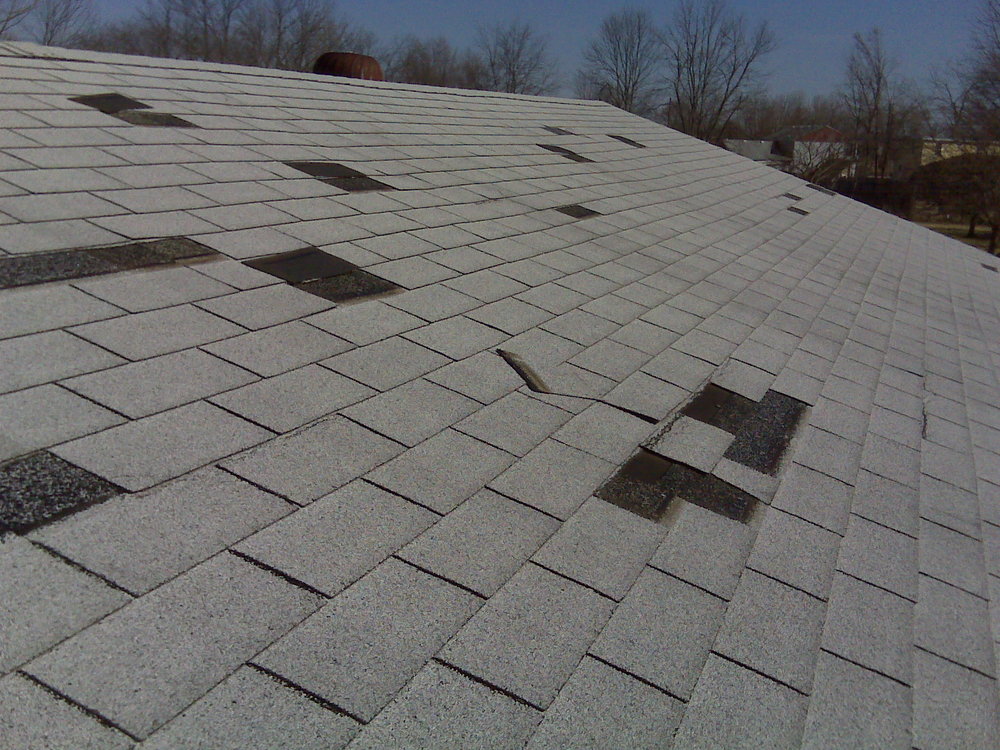WIND DAMAGE - ROOFING